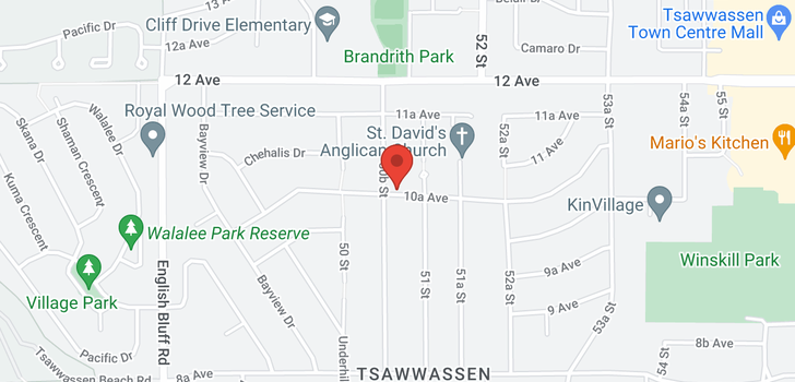 map of 5103 10A AVENUE